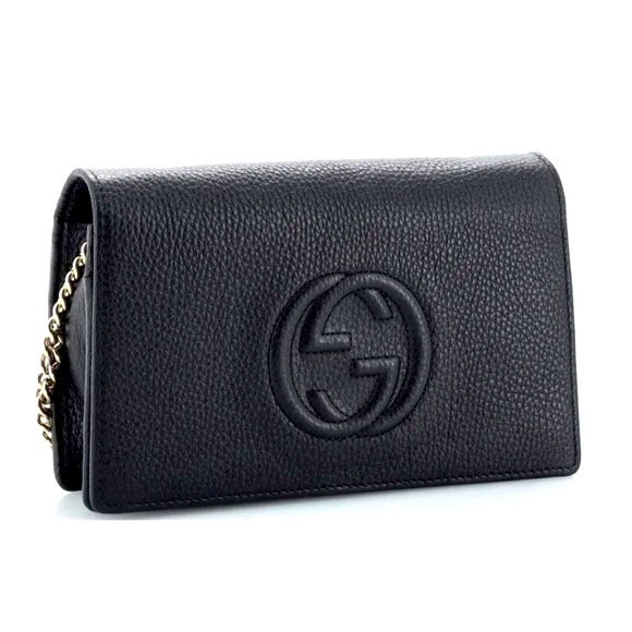Authentic Gucci Leather Soho WOC - Picture 1 of 6